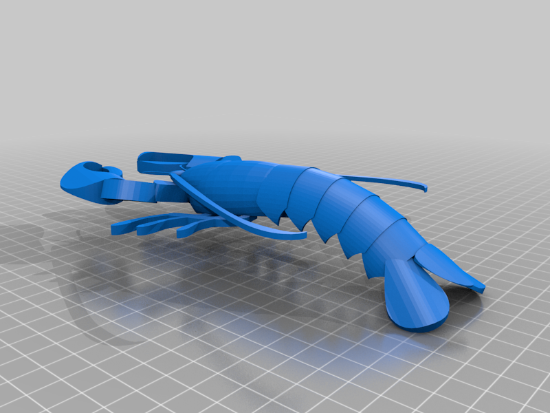 lobster (one print)