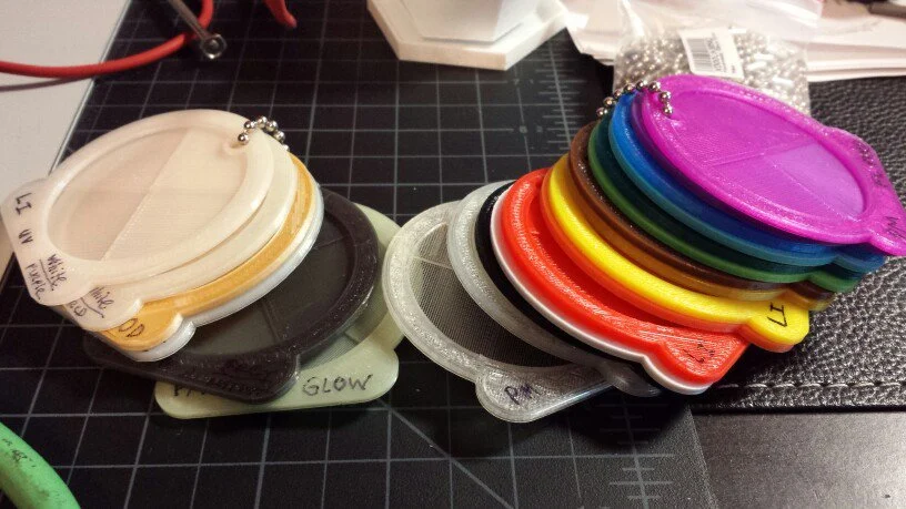 Filament Swatch, Round & Large