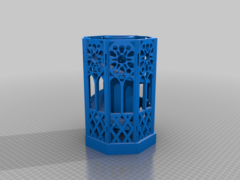 Fancy Functional Dice Tower Terrarium Planter Decor