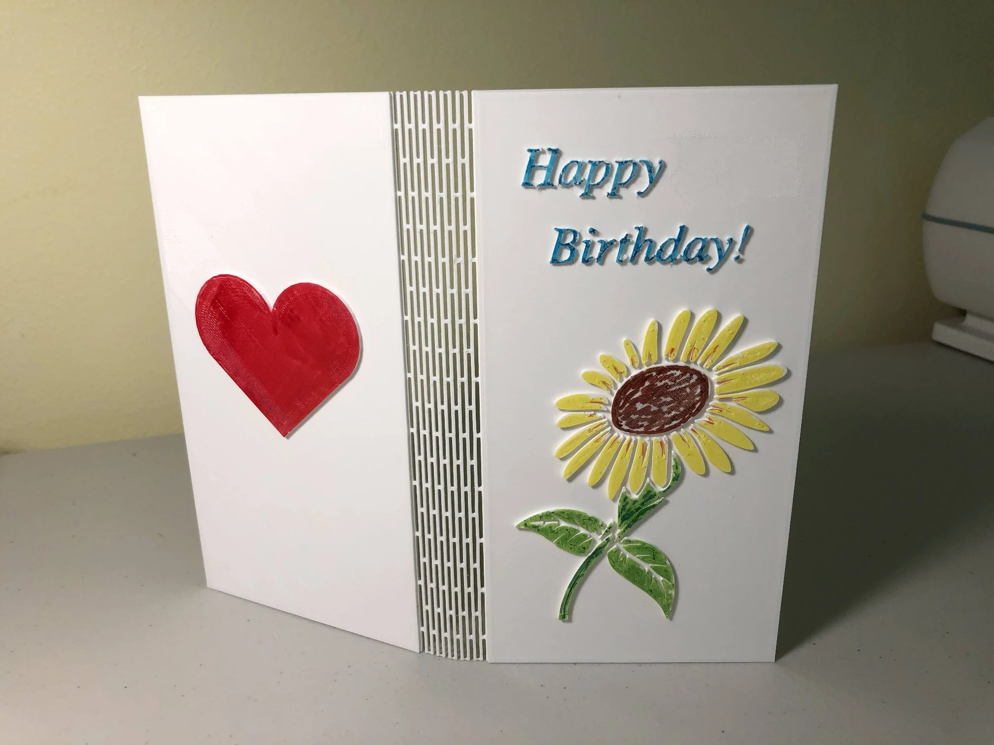 Customizable Folding Greeting Card