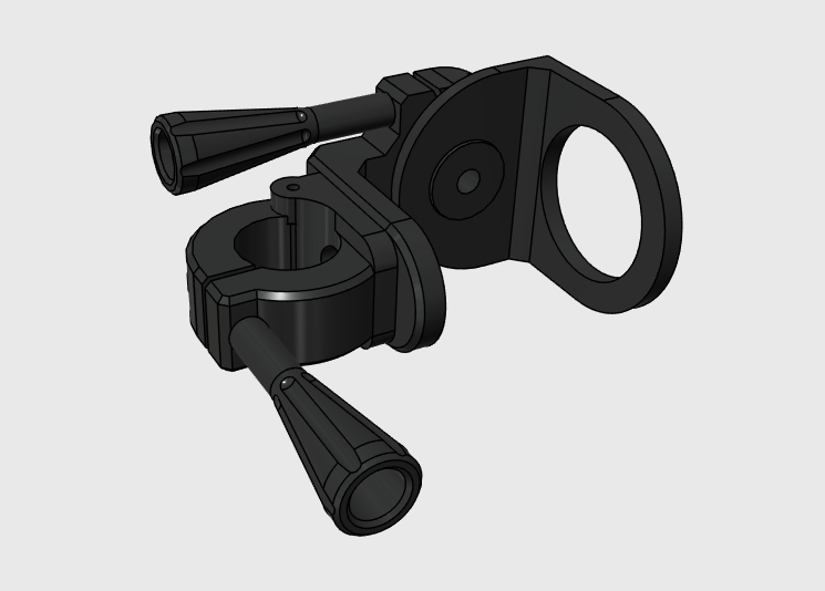 Holder for handmade softbox