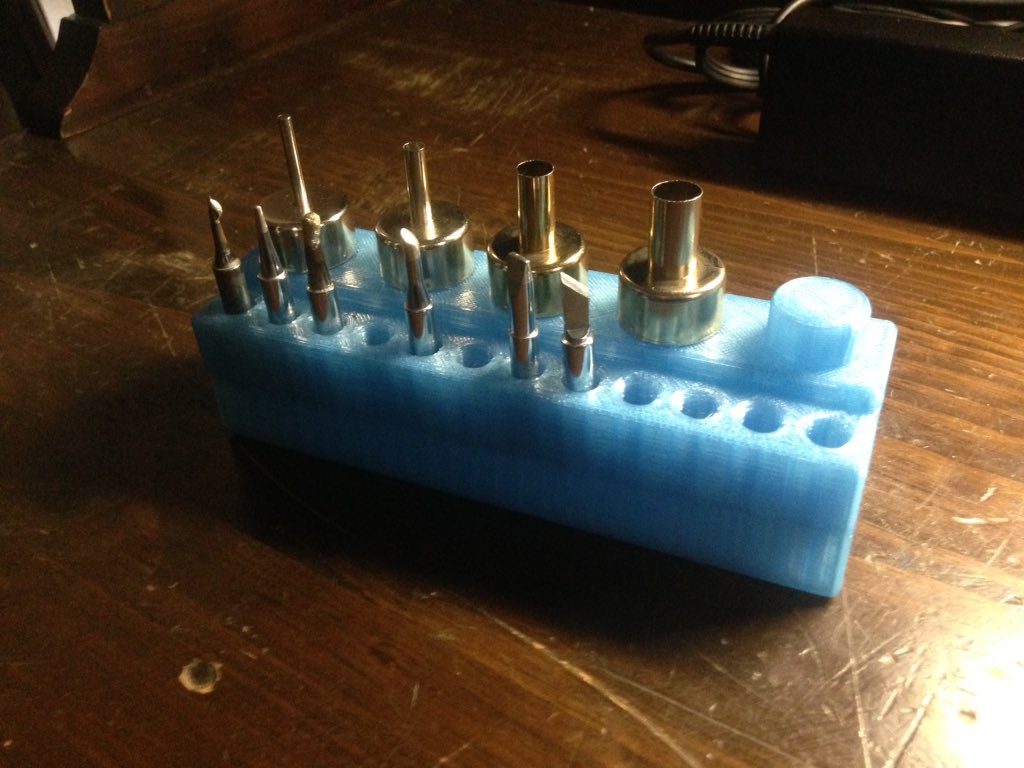Solder Tip and Hot Air Nozzle Stand