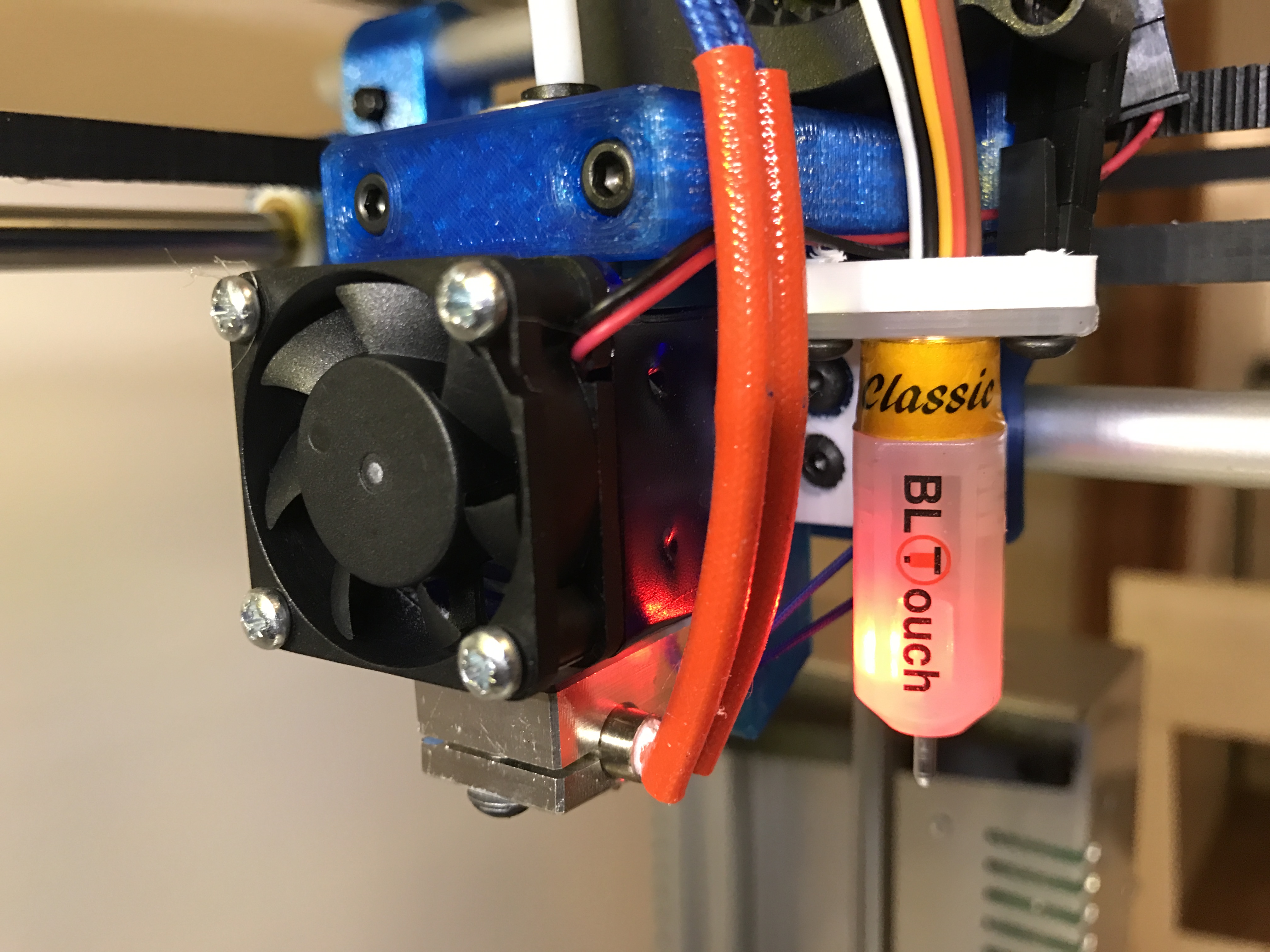 BLTouch mount for HyperCube 3D Printer