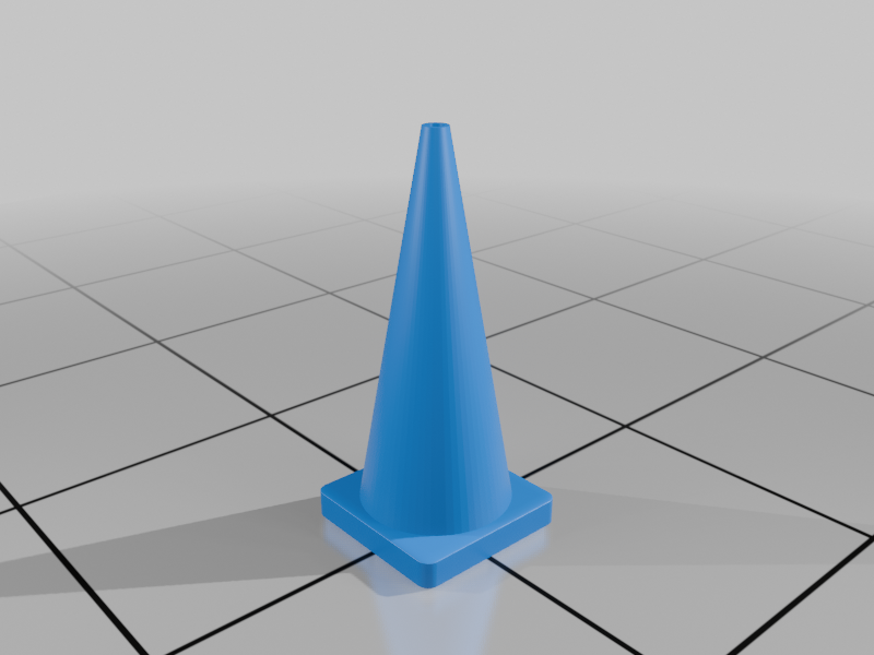 1/64 Trafffic cone for diecast vehicles