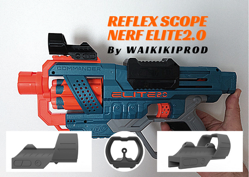 Reflex Scope Nerf Elite 2.0