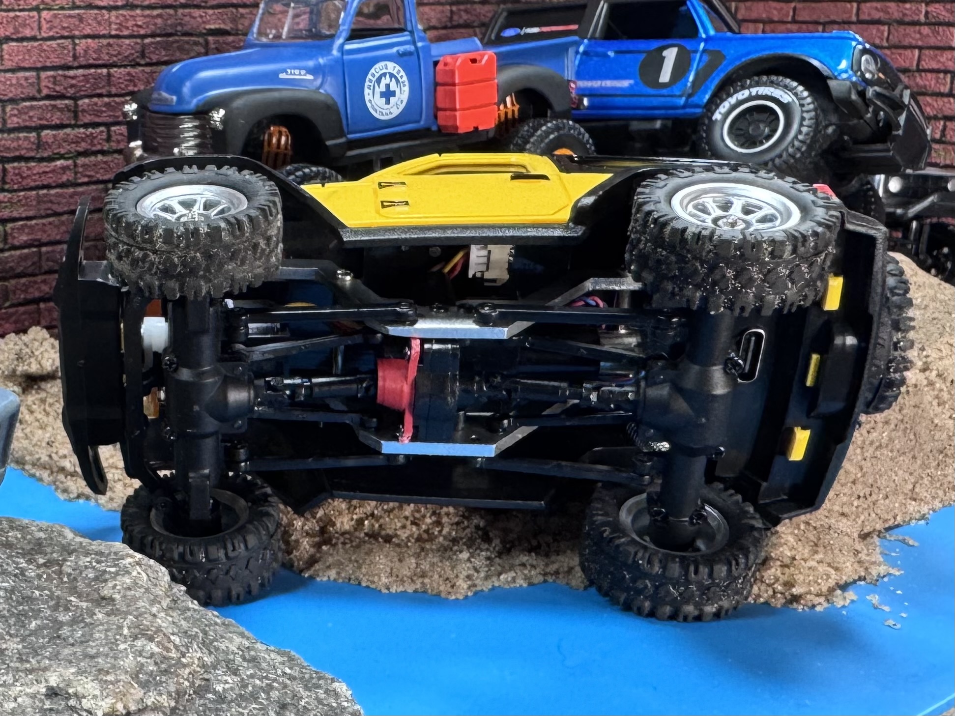 Skid Plate for Jiabaile 3601/3602 RC Crawler 1/36