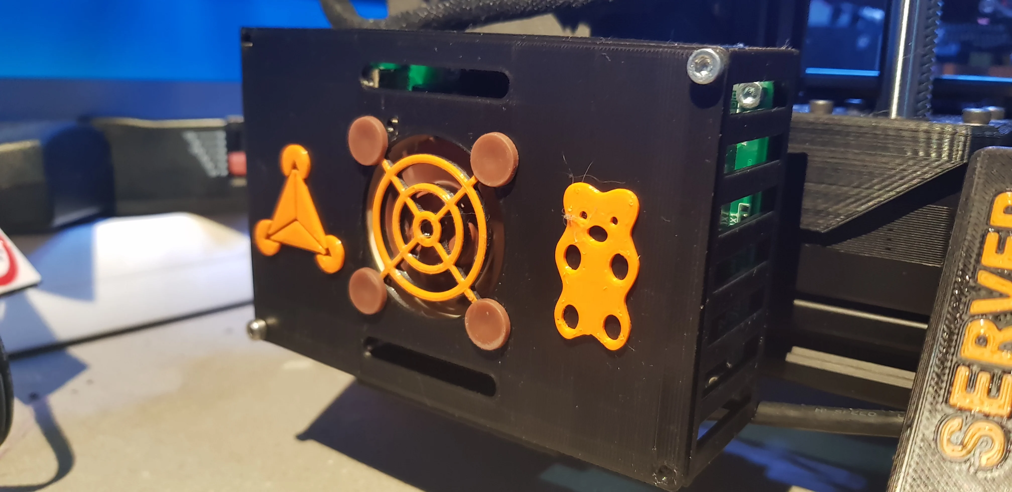 External Stepper Driver Board Housing (Prusa Bear Upgrade, V-Slot)