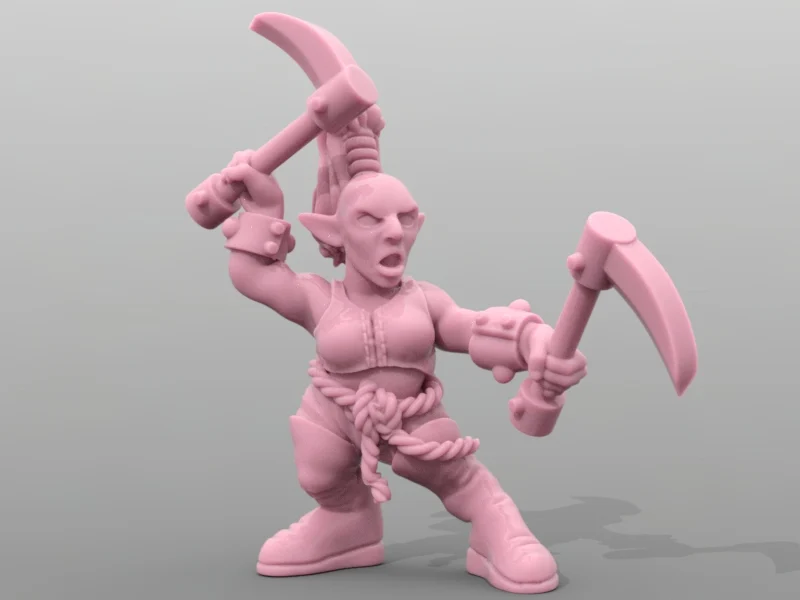 Female Gnome Monk