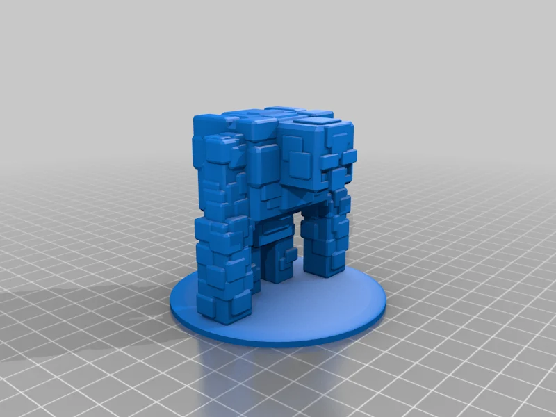 Minecraft Redstone Golem Miniature