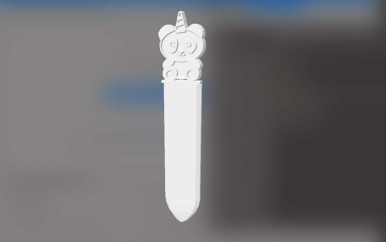 Pandacorn bookmark