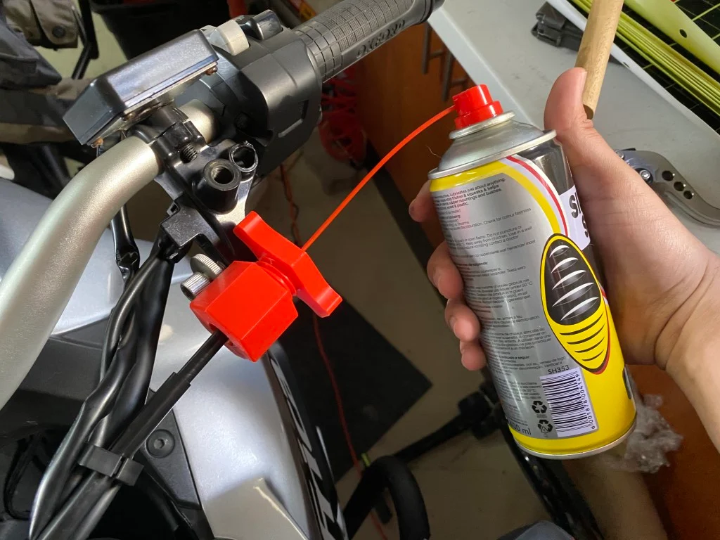 Motorcycle Control Cable Lubricator