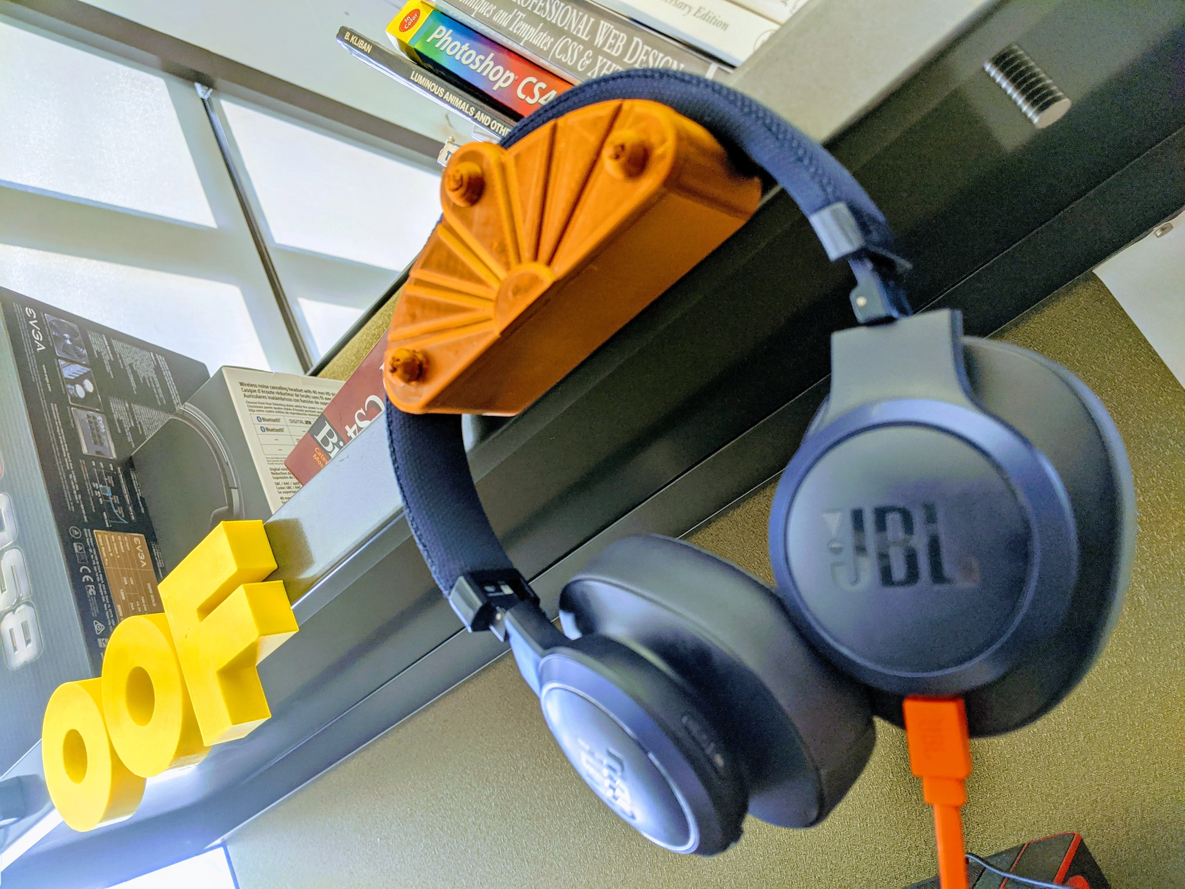 Magnetic Headphone Caddy