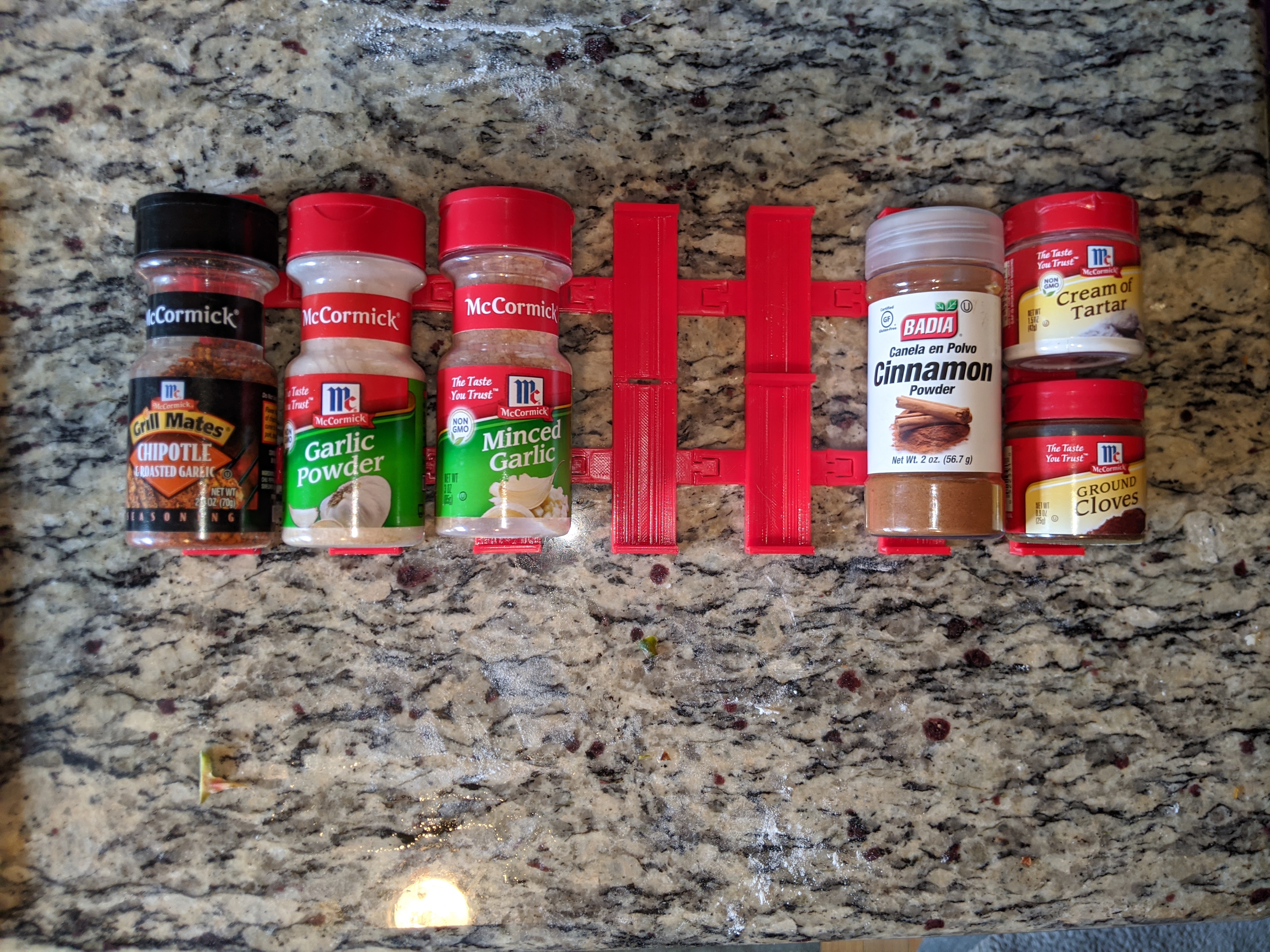 Flat Spice Organizer