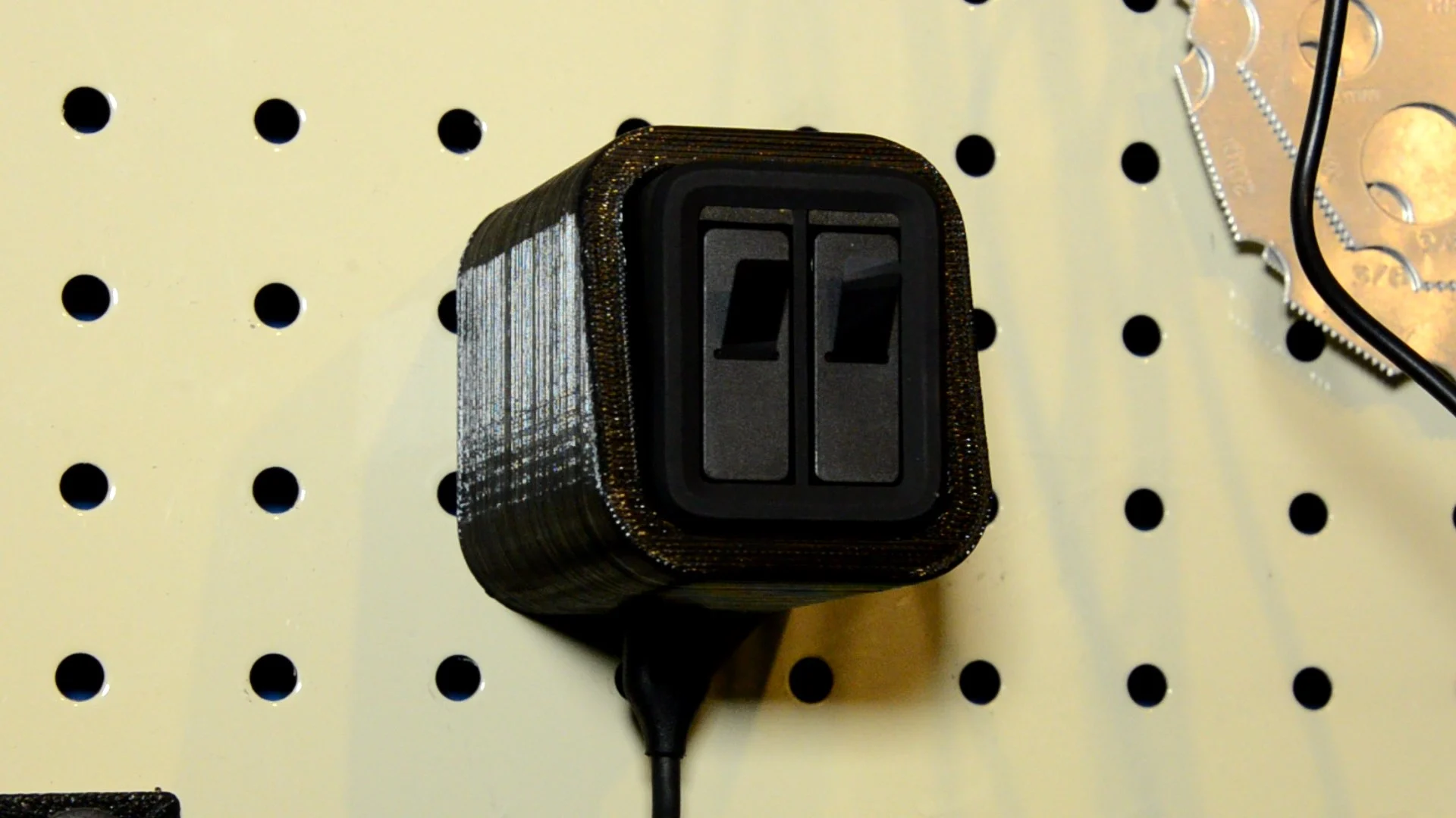 GoPro Dual Battery Charger 1" Pegboard Mount