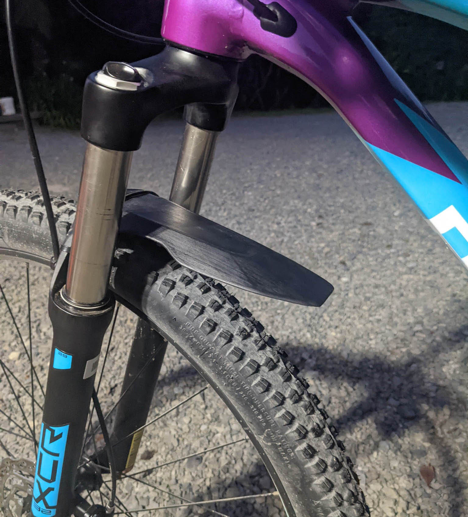 SR SUNTOUR XCR32 Fender Mudguard