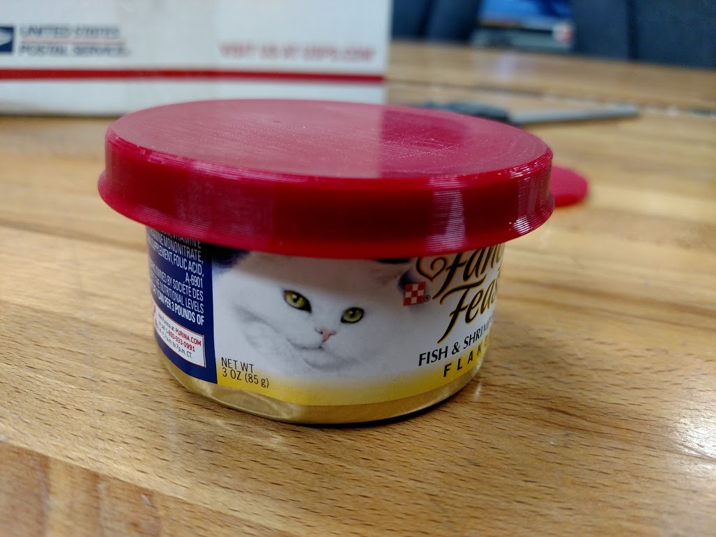 Fancy Feast Ninjaflex Can Lid