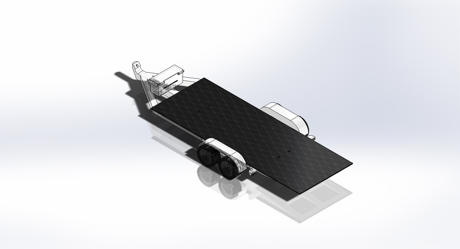 1:10 rc drop deck trailer