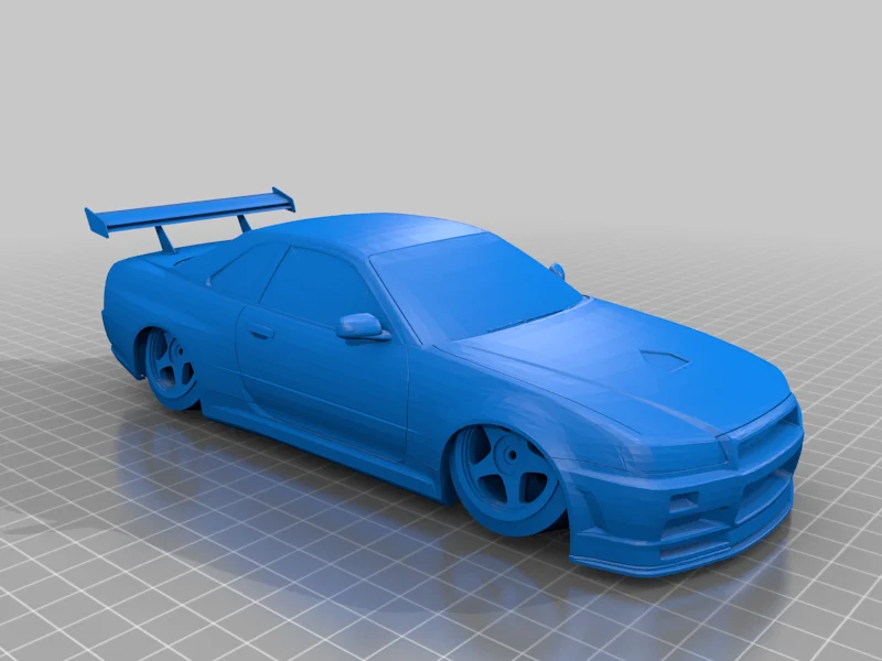 nissan skyline r34 gtr (drift)