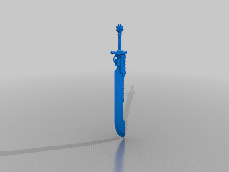 Imperial sanctioned Xenos sword