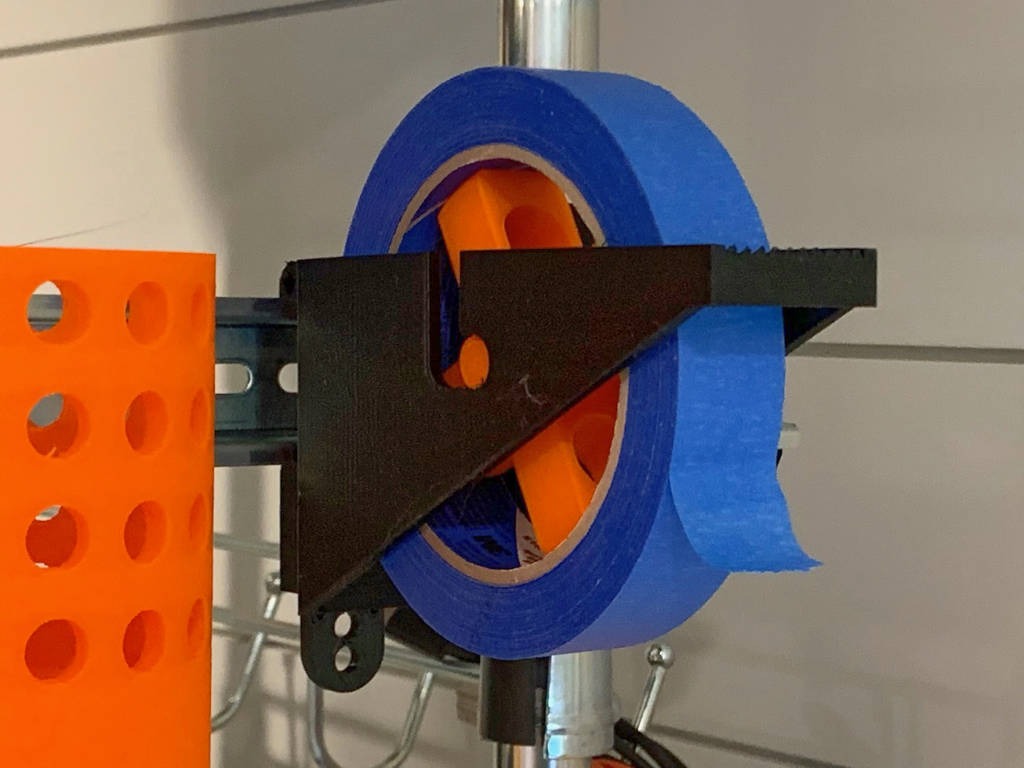 Din Rail mounted Tape dispenser