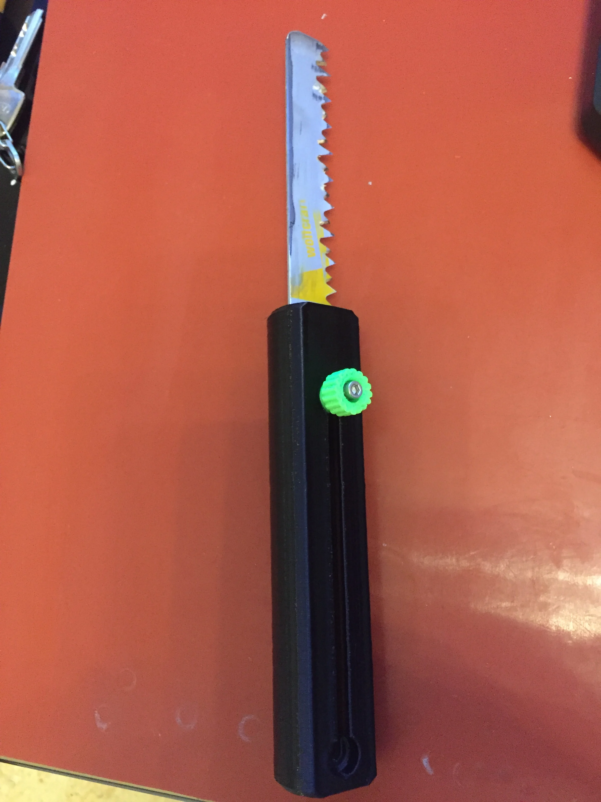 Reciprocating Saw Blade Handle(SURVIVAL or DIY)