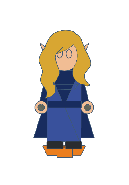 Flatminis Continued Female High Elf Robes
