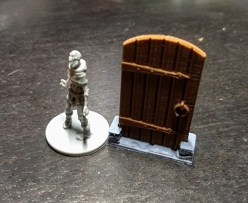 Zombicide Black Plague Door Token