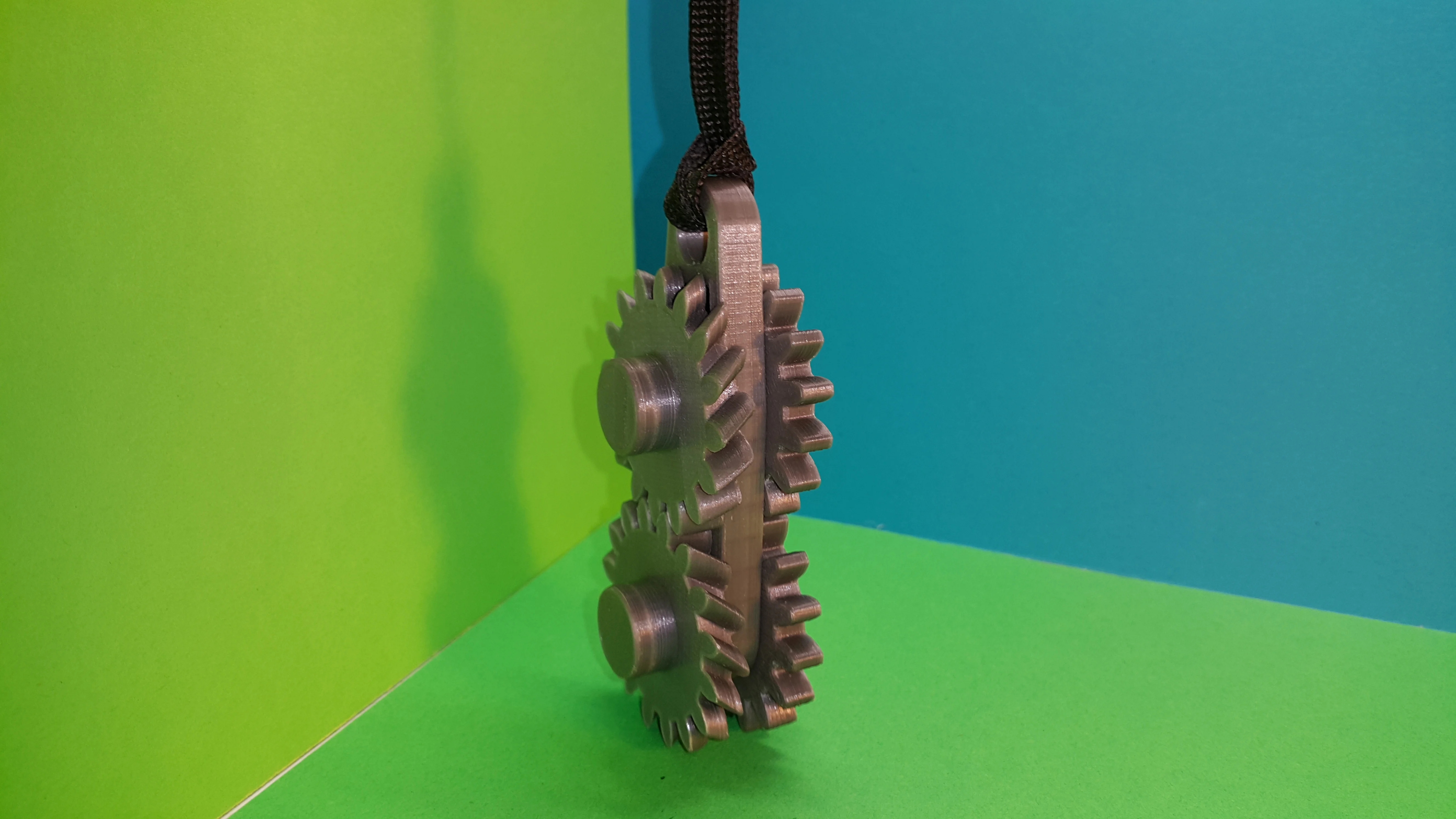 Gears keychain - porte clés engrenages