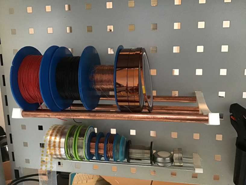 Tape Holder (Squared PegBoard) (Parameterized)