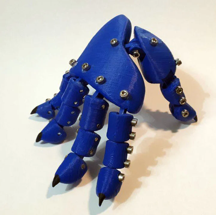 Articulated anthro hand