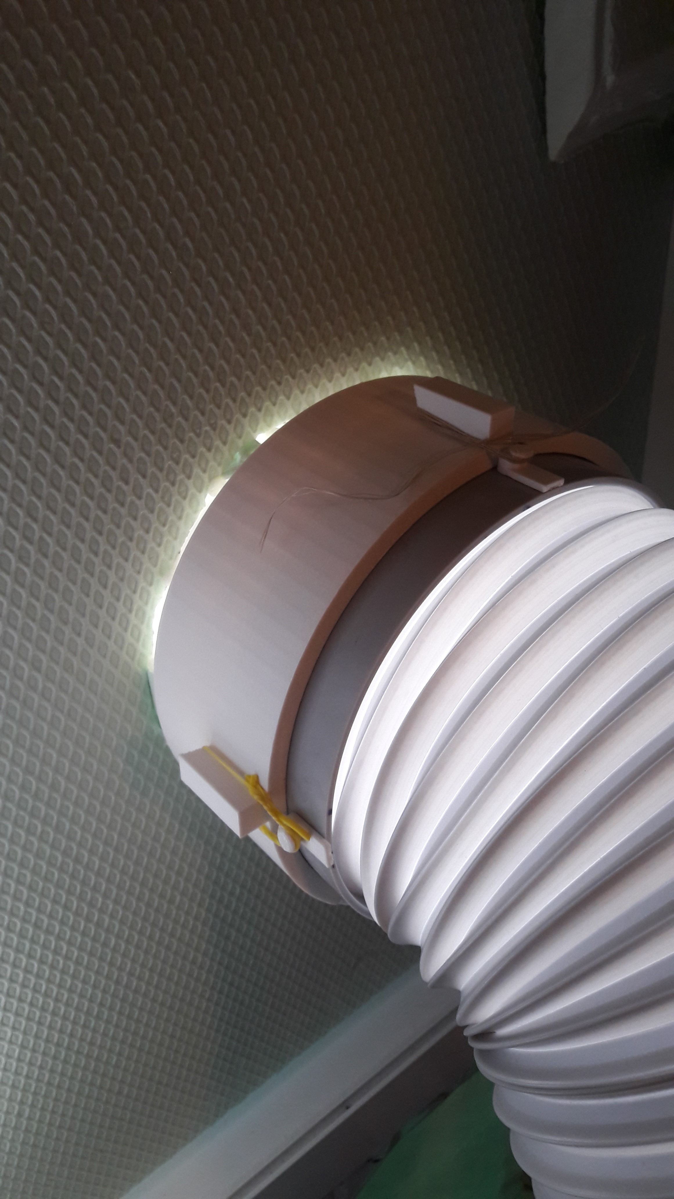 Suntec airconditioner hose adapter to 150mm system