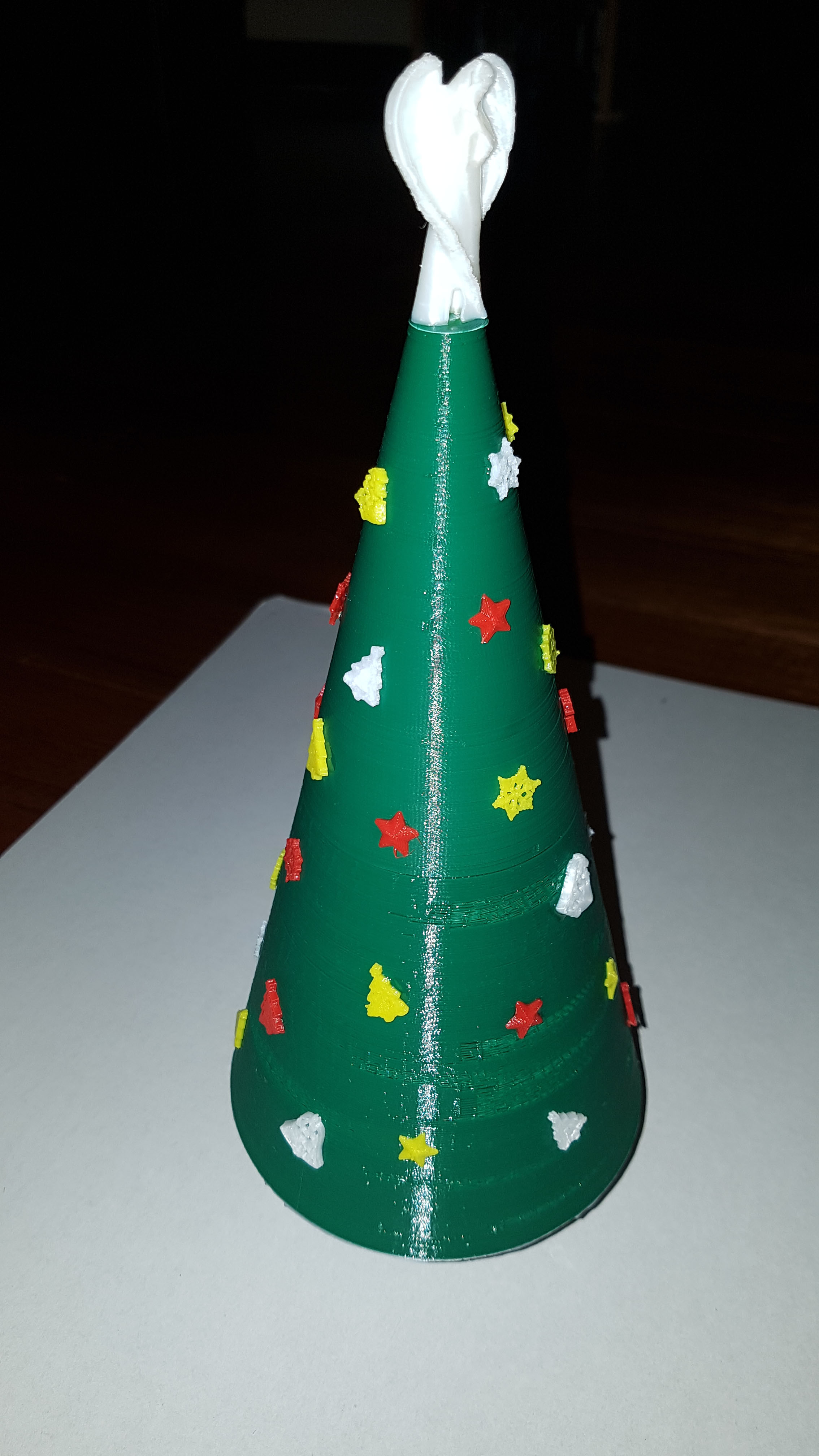 Christmas Tree Themed Container