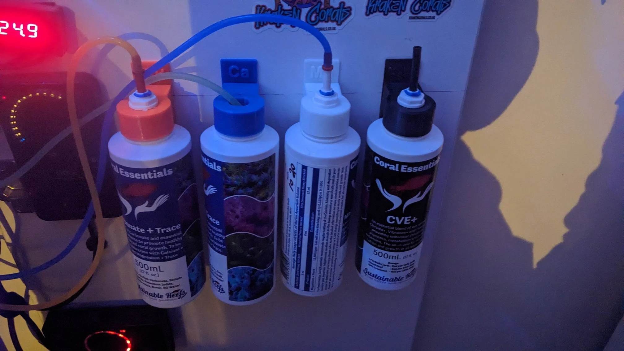 Dosing Bottle Holder - Coral Essentials 500ml