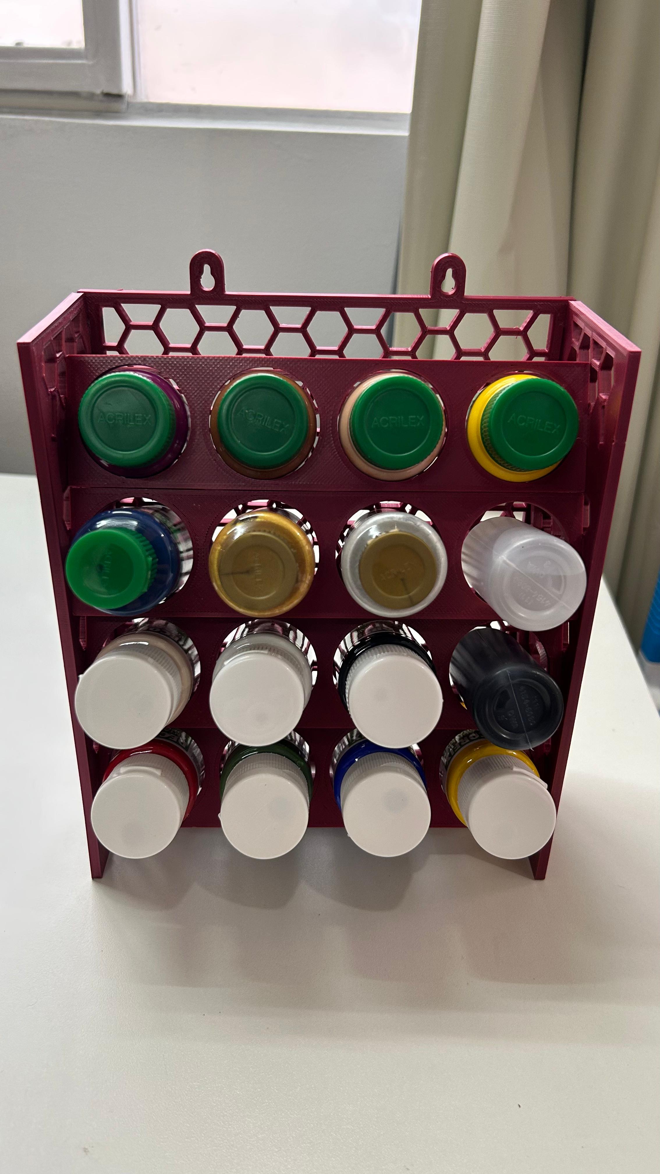 Adjustable Paint Rack for Brazilian Paint Brands