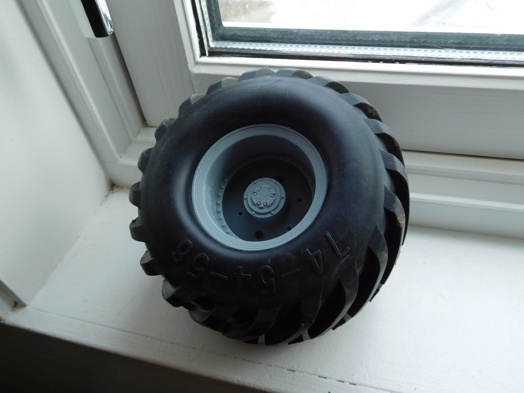 RC monster truck wheel