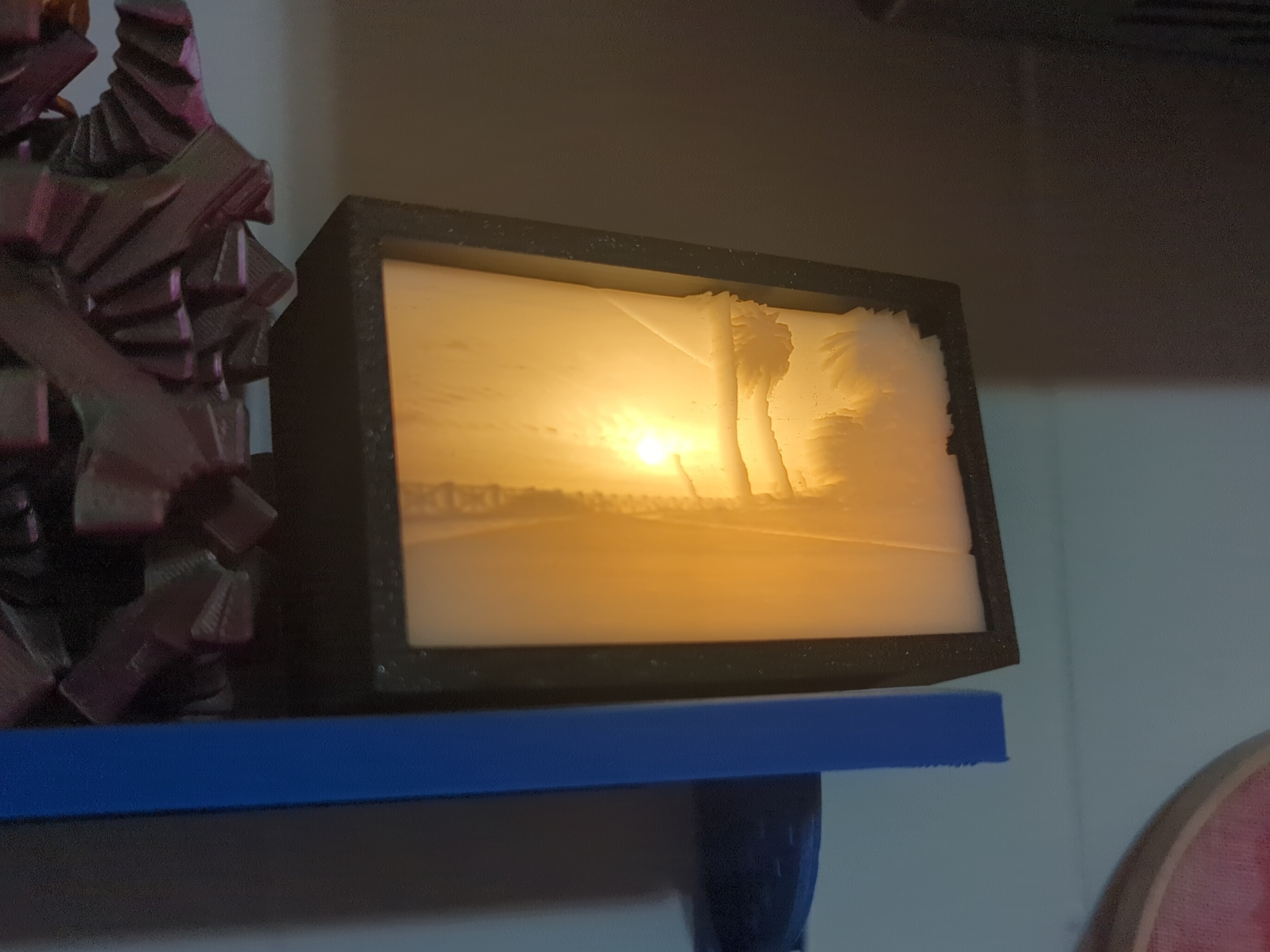 Light Box for 3D printed image