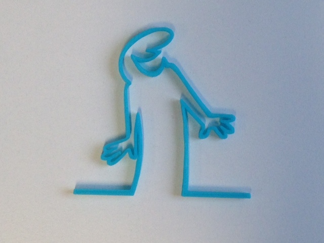 la linea made by the wonderful artist Cavandoli: simple and ingenious
