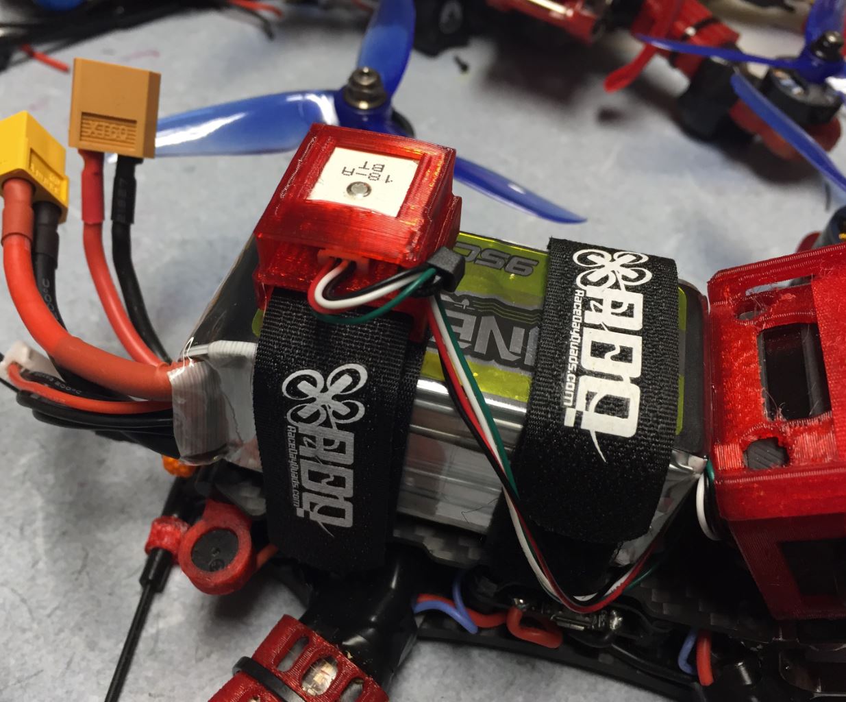 GPS Mount on Lipo Battery Strap (BN-180)