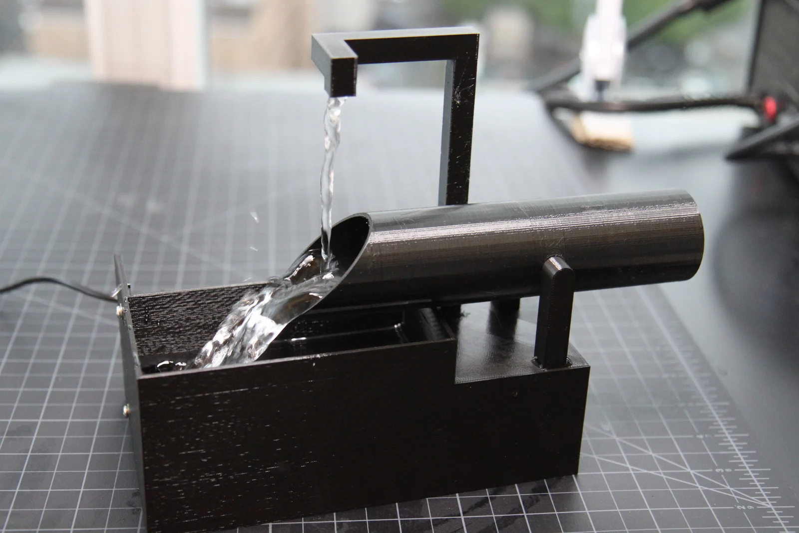 Shishi Odoshi "Deer Scarer" Japanese Water Fountain - Fully Working