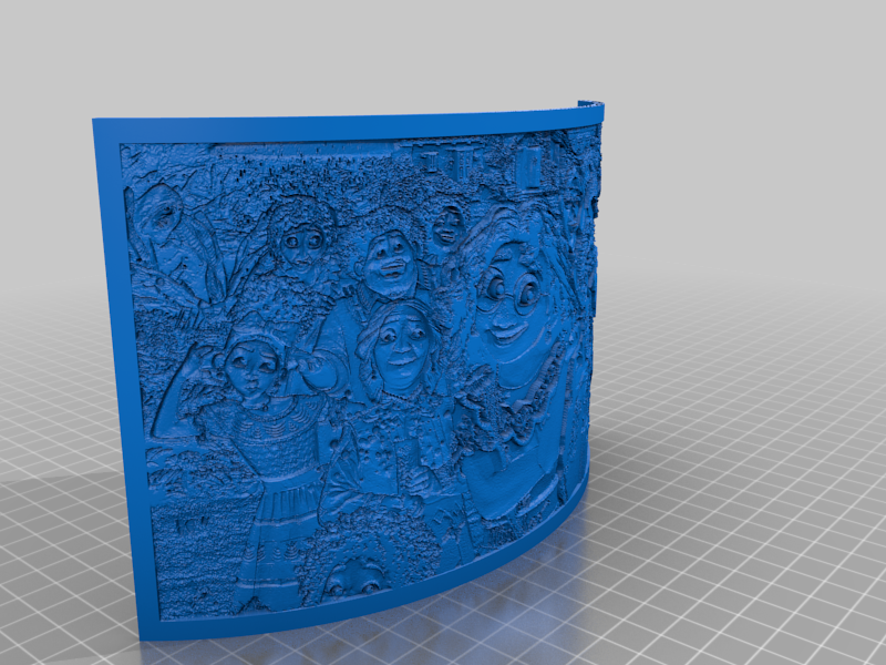 Encanto & Raya and the last dragon litho-lamp