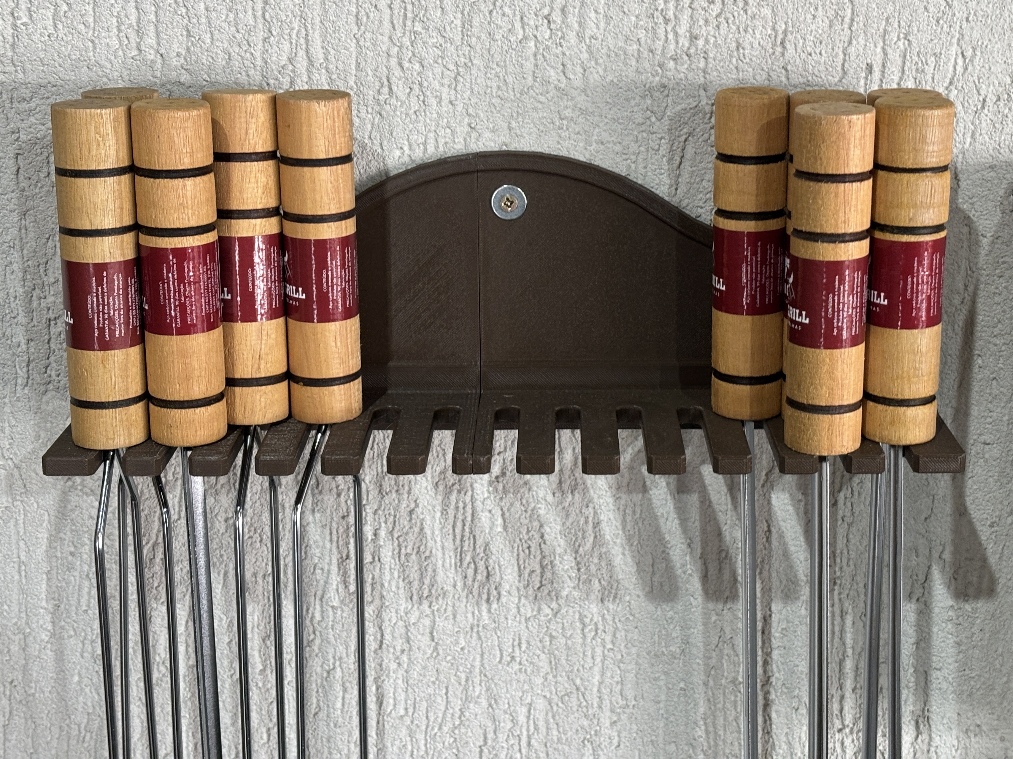 Barbecue Skewer holder