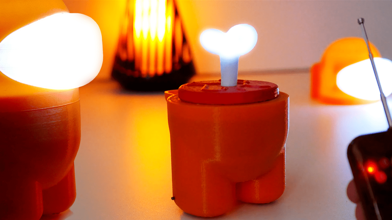 Among Us Lamp / Radio Control