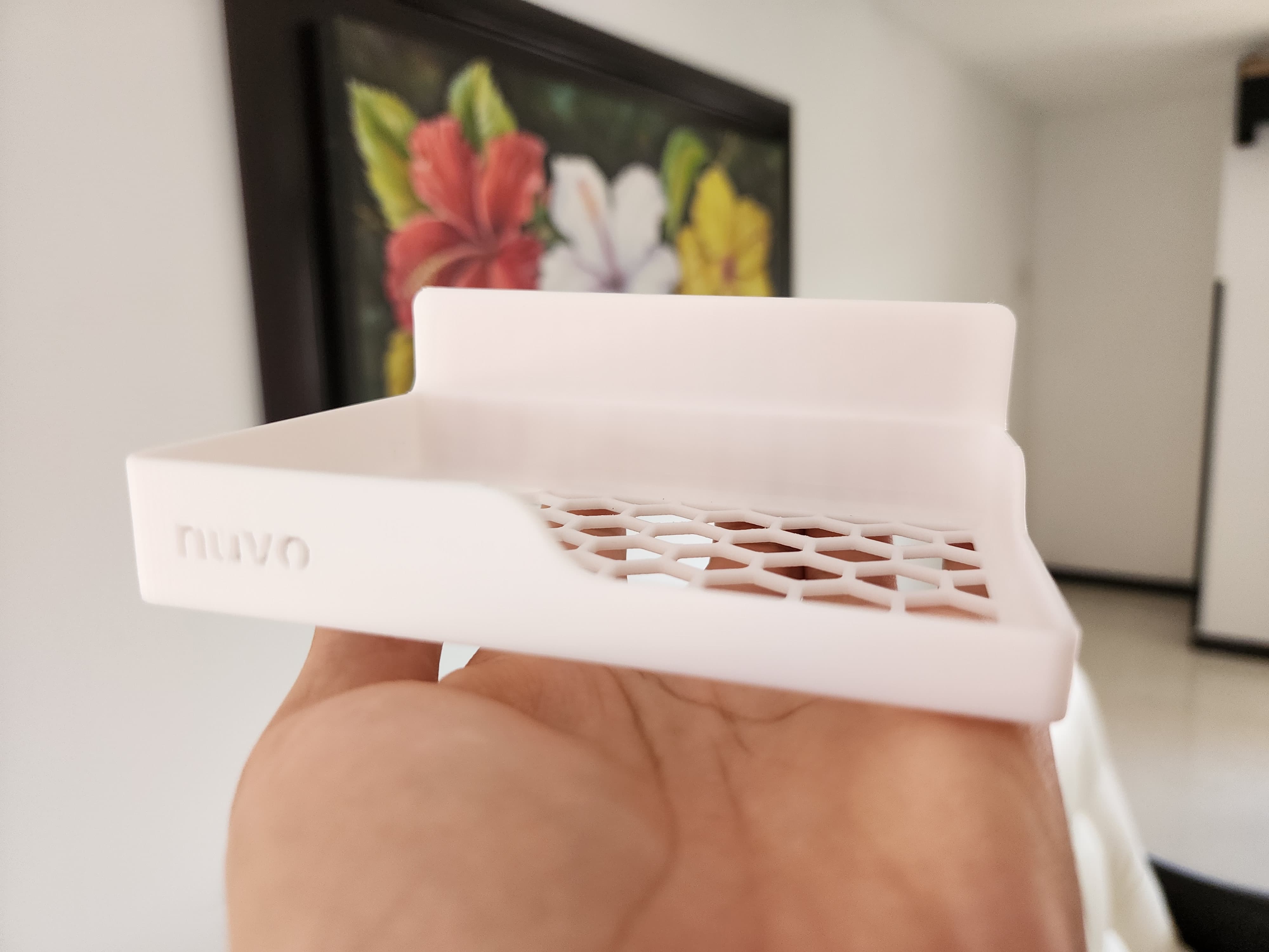 Wall holder for kitchen sponge
