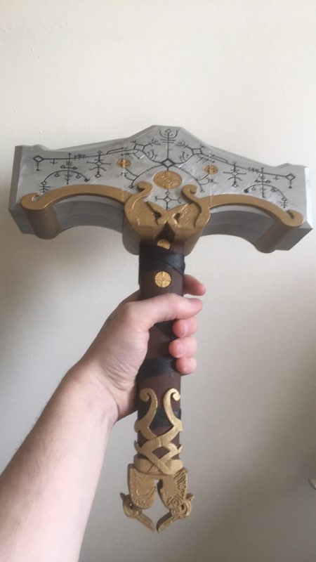 God Of War - Thor's Hammer (Mjolnir)