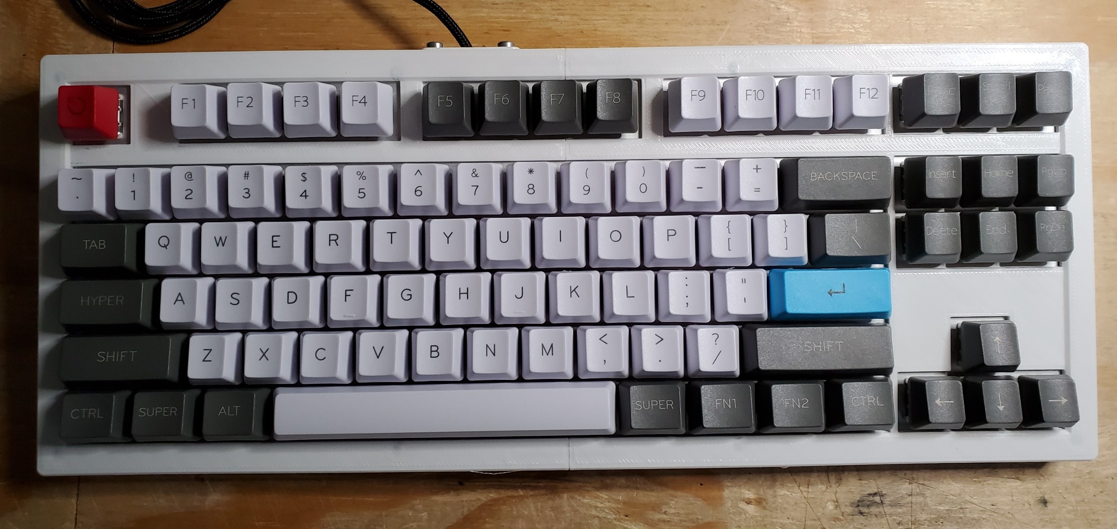 TheBasic - A Minimalist 87 Key Mechanical Keyboard