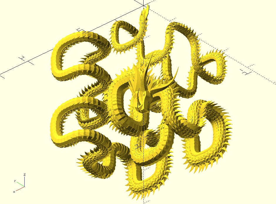 Hilbert dragon