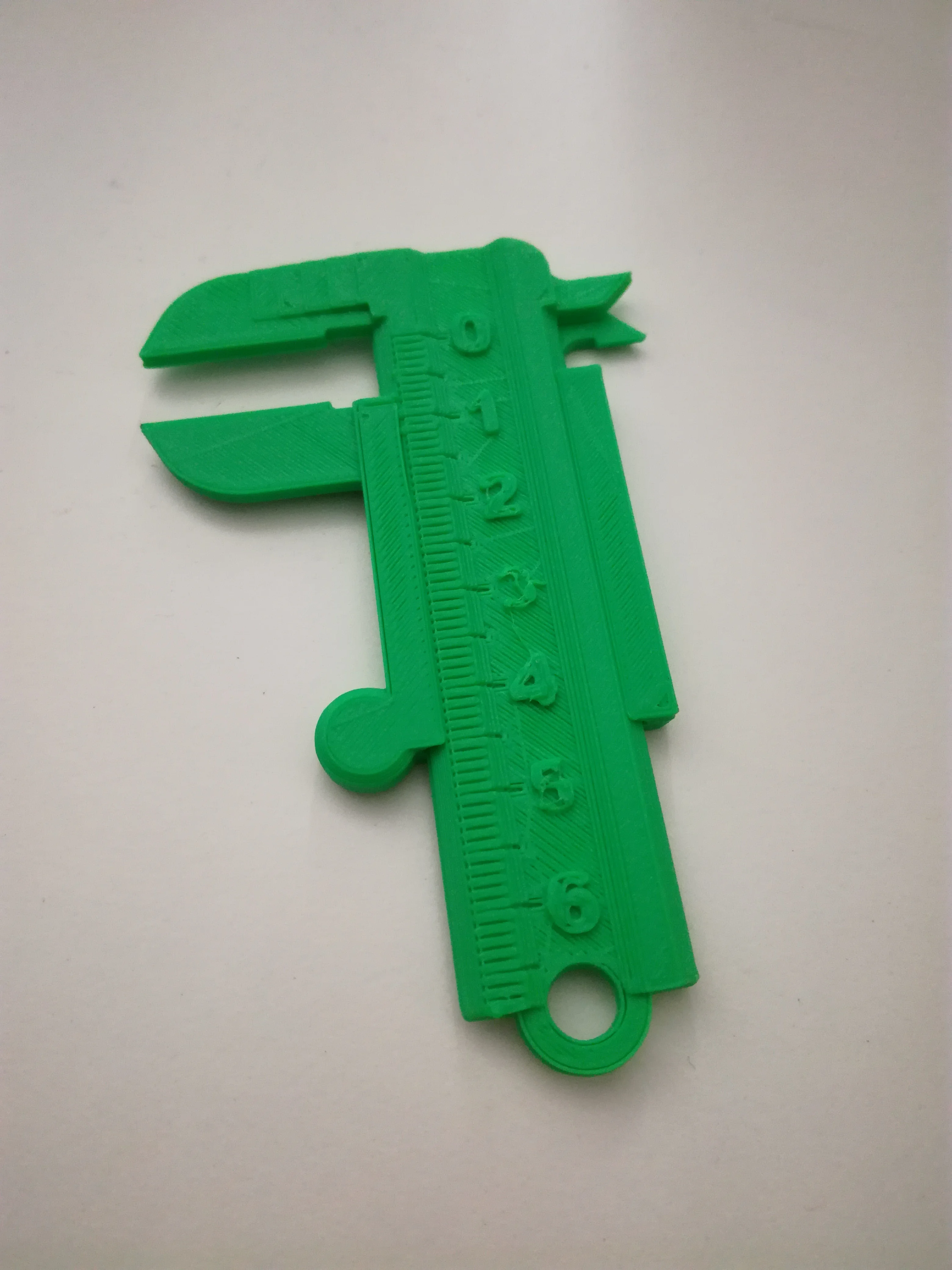 simple key chain calliper