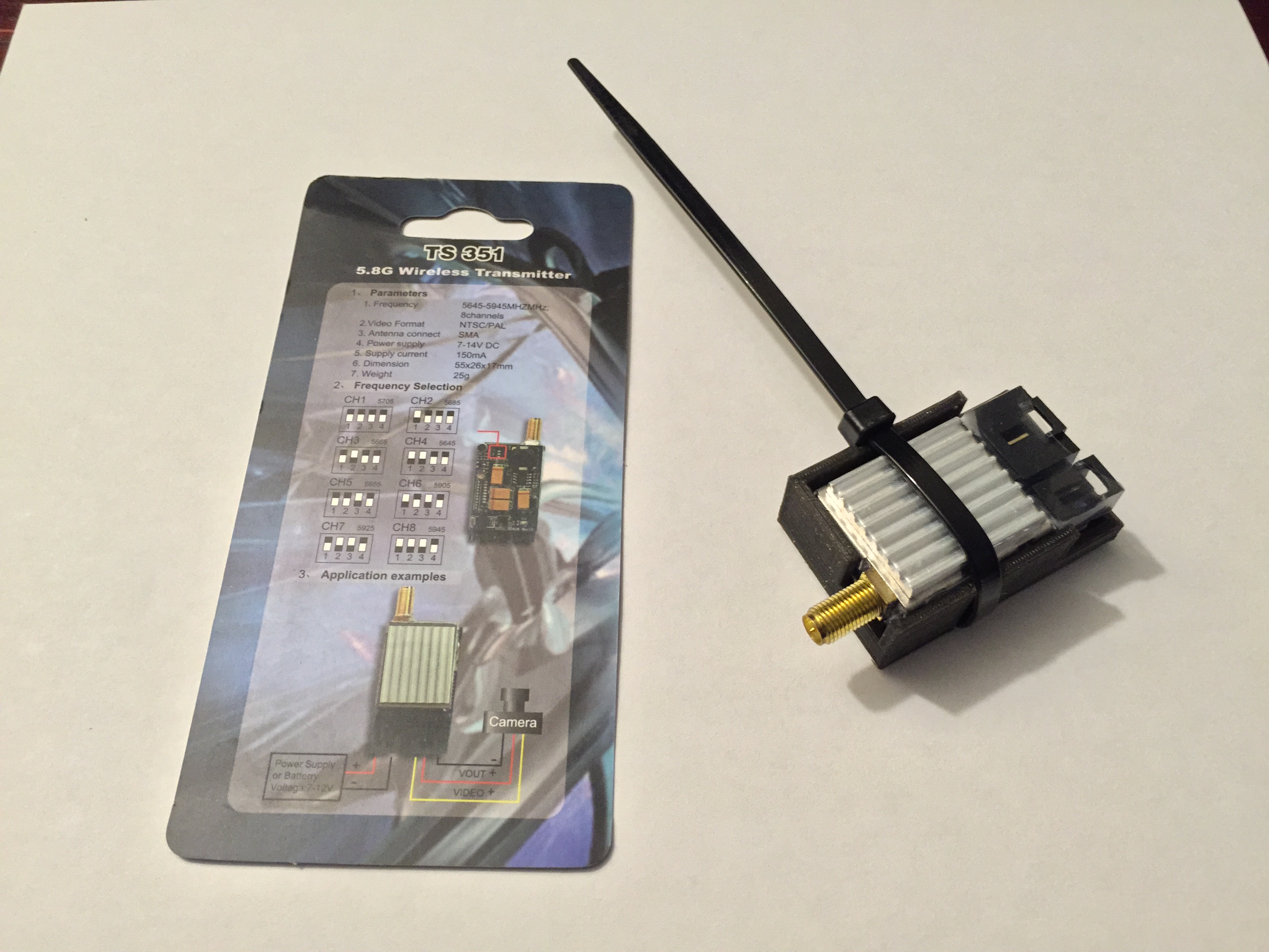 Boscam TS-351 200mw transmitter Case