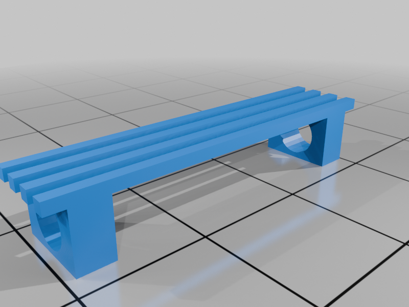 Bench H0 Scale 1:87