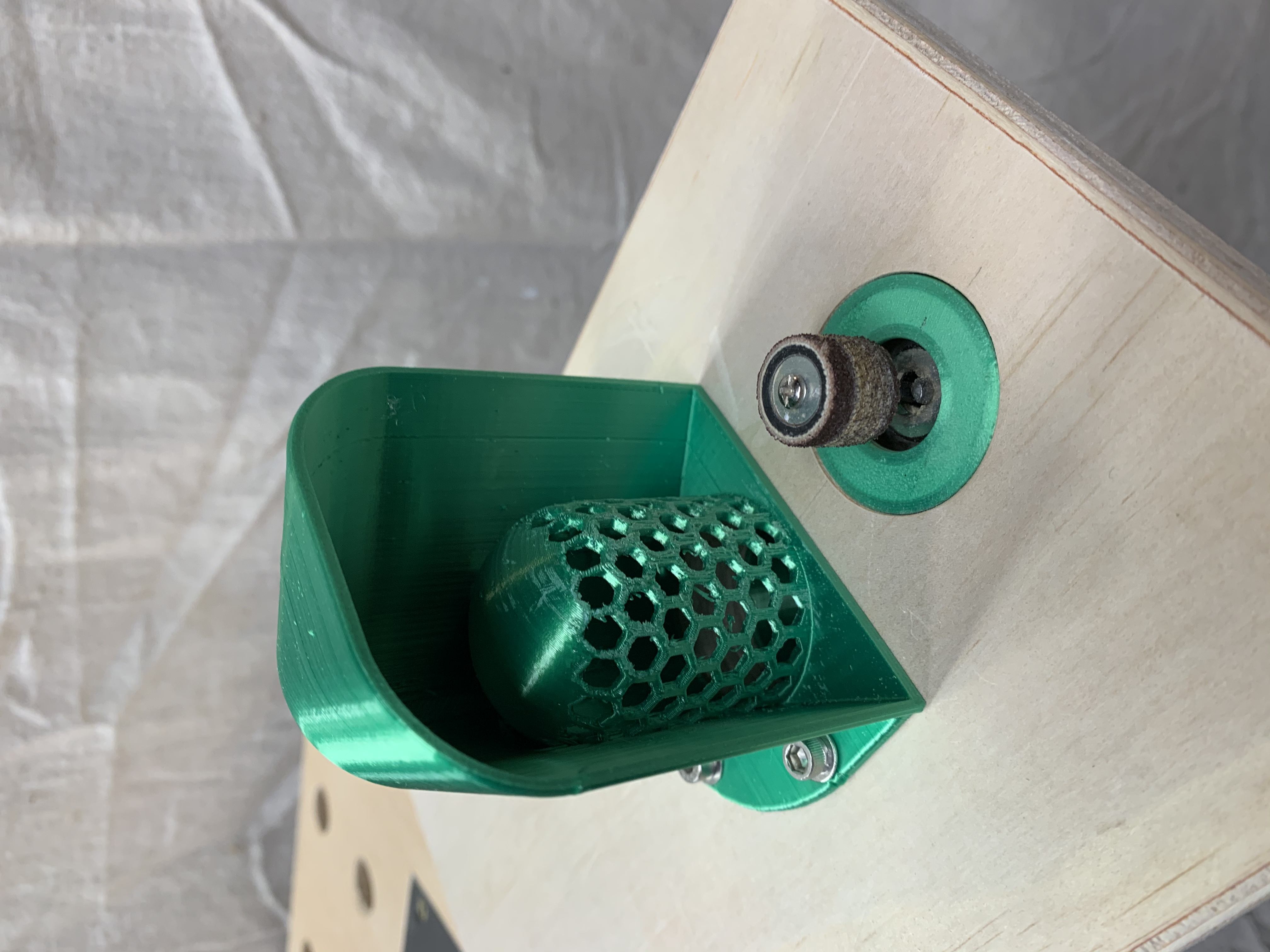 Rotatory tool Festool vacuum holder